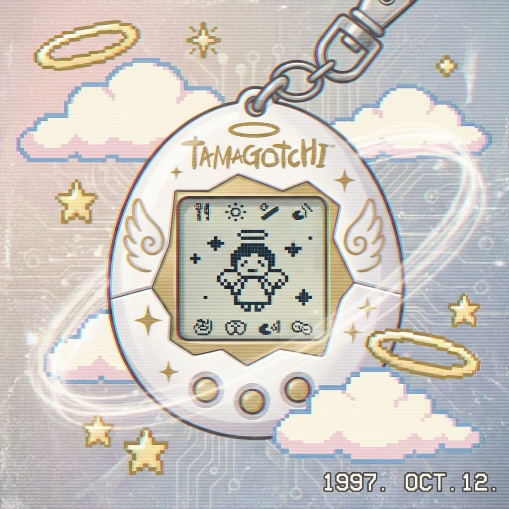 illustration d'un tamagotchi angel