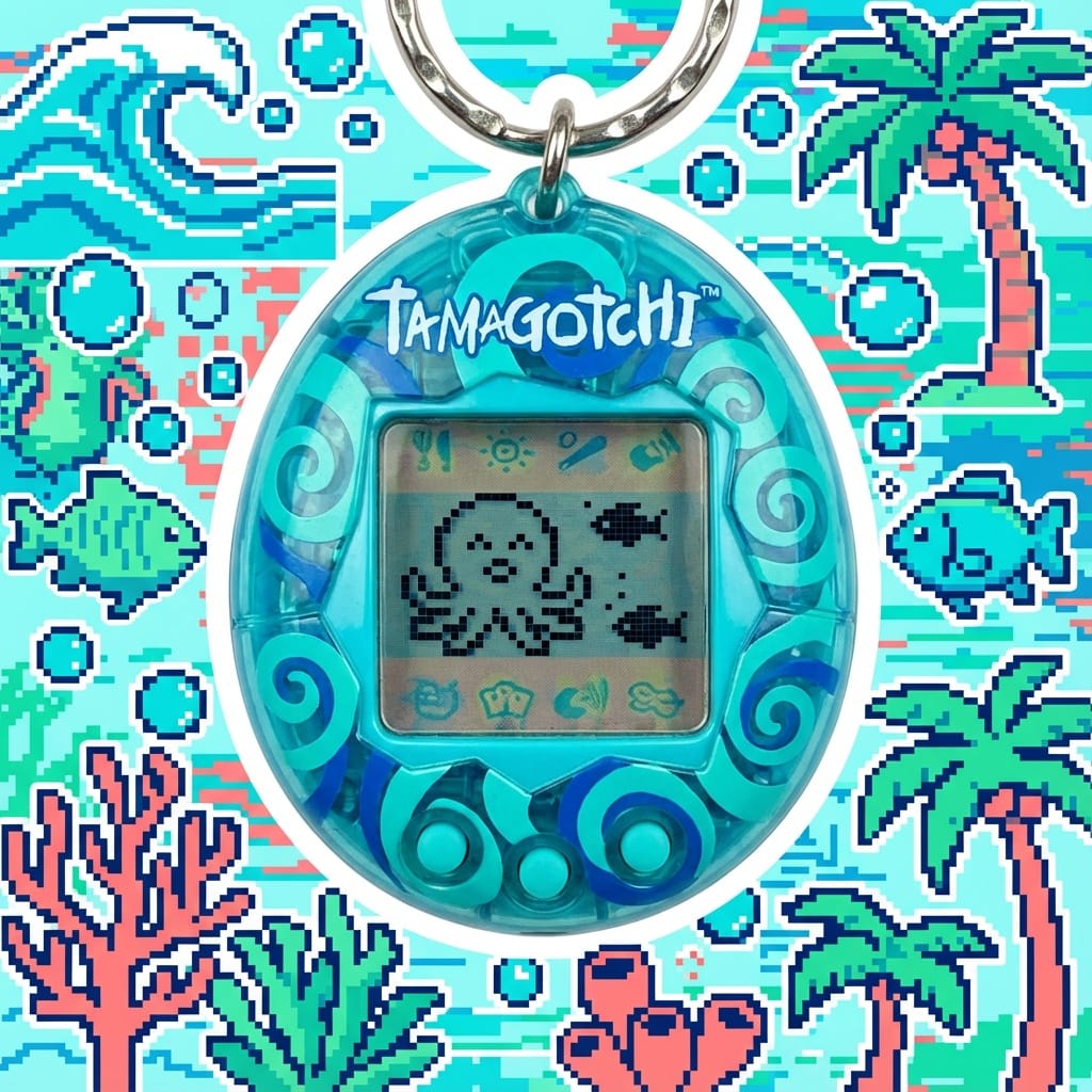 illustration Tamagotchi Ocean